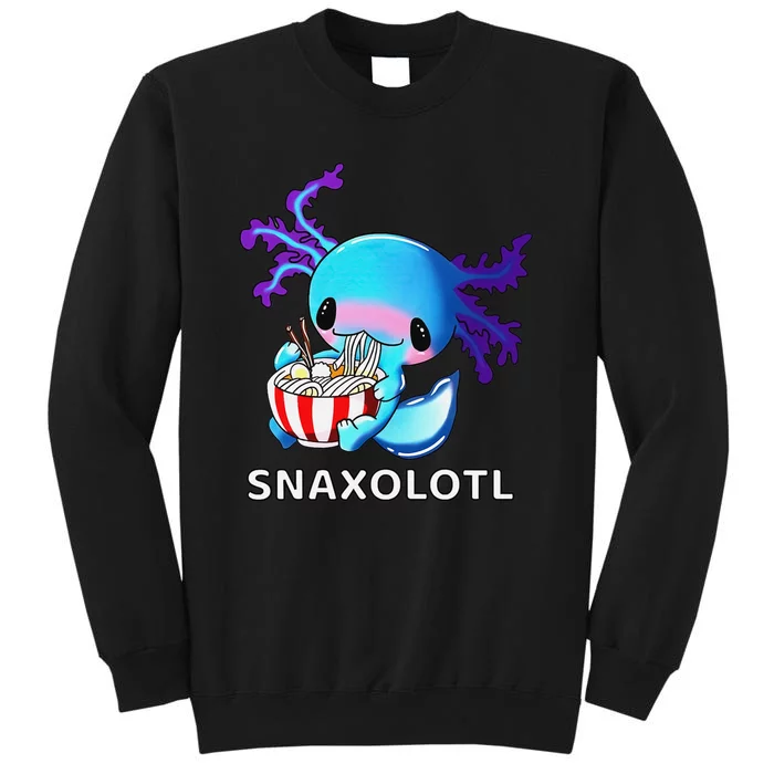 Snaxolotl Eating Cute Anime Sweatshirt