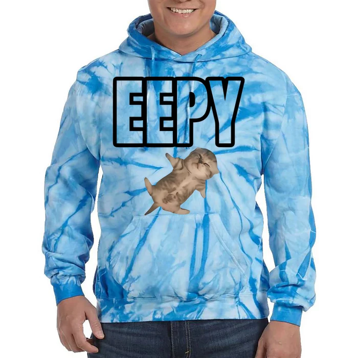 Sillystudio Eepy Cat Tie Dye Hoodie