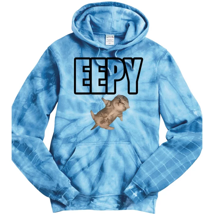 Sillystudio Eepy Cat Tie Dye Hoodie