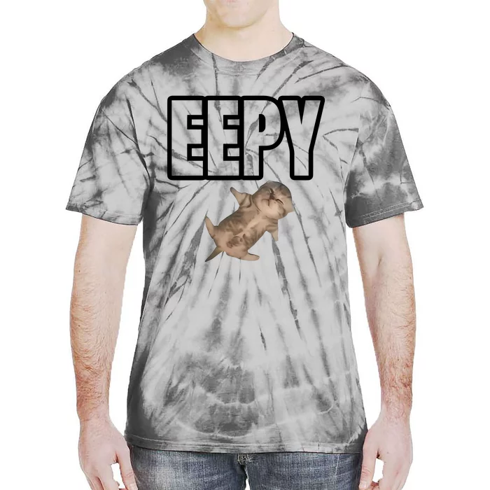 Sillystudio Eepy Cat Tie-Dye T-Shirt