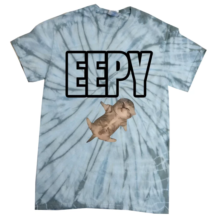 Sillystudio Eepy Cat Tie-Dye T-Shirt