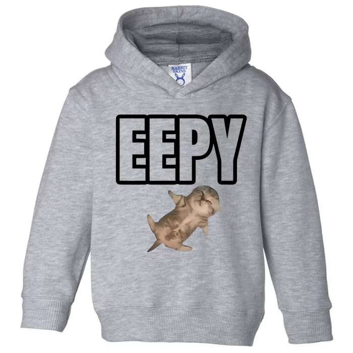 Sillystudio Eepy Cat Toddler Hoodie