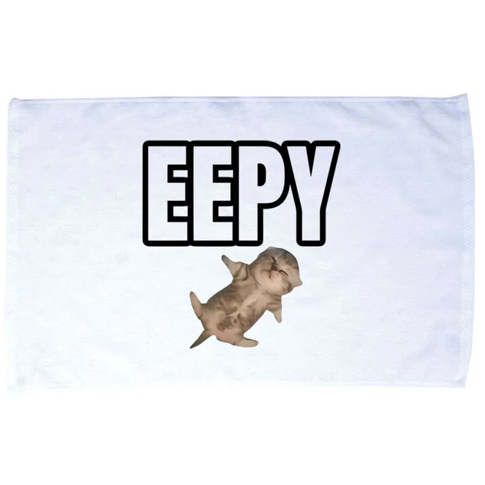 Sillystudio Eepy Cat Microfiber Hand Towel