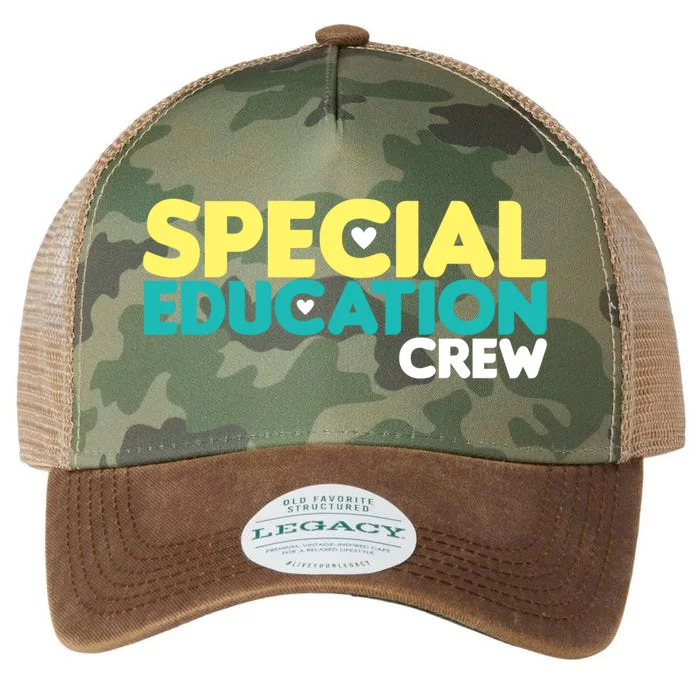 Special Education Crew Special Education Teacher Gift Legacy Tie Dye Trucker Hat