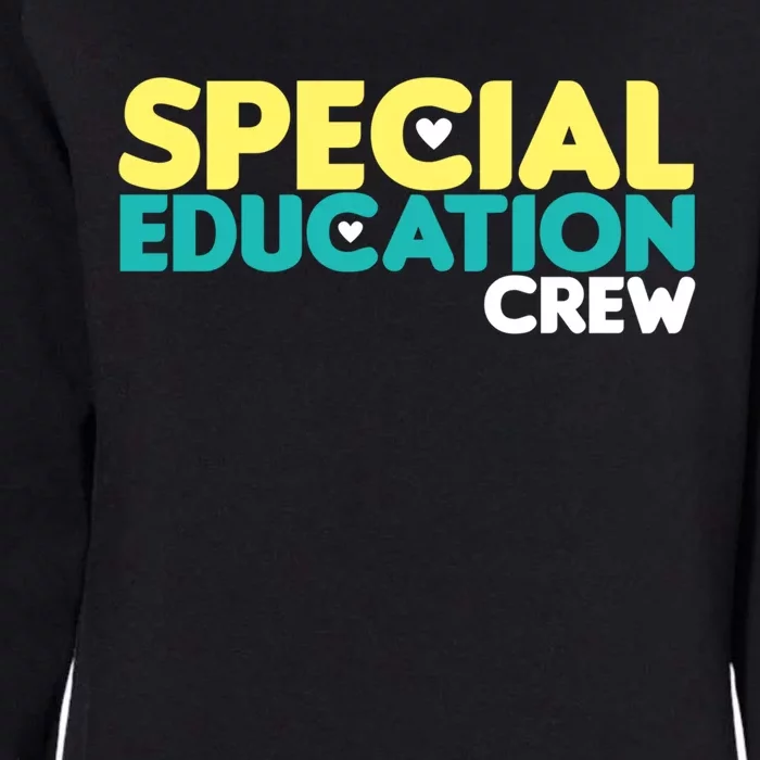 Special Education Crew Special Education Teacher Gift Womens California Wash Sweatshirt