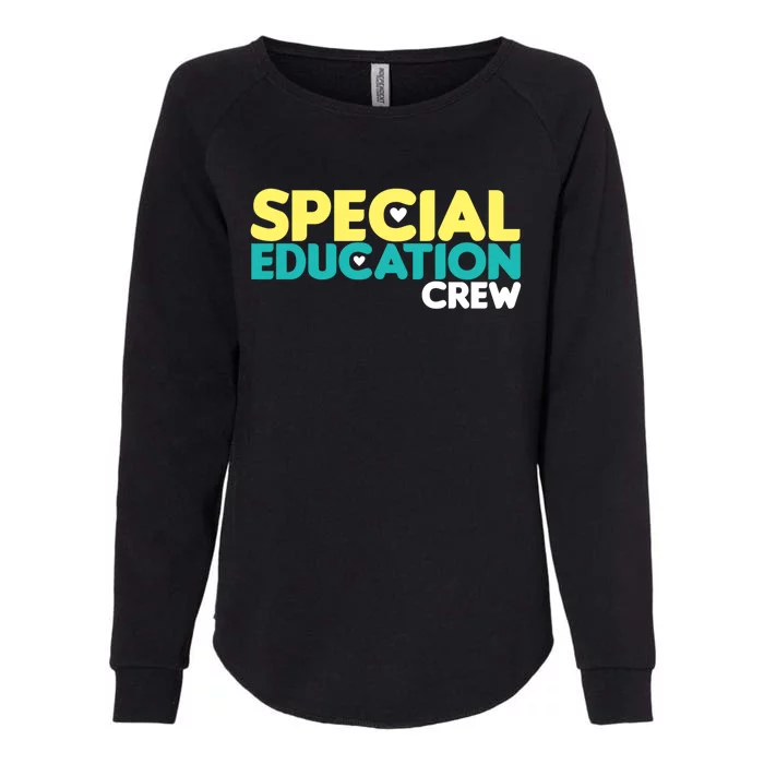 Special Education Crew Special Education Teacher Gift Womens California Wash Sweatshirt