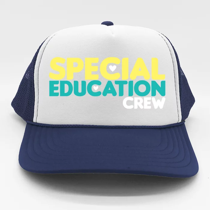 Special Education Crew Special Education Teacher Gift Trucker Hat