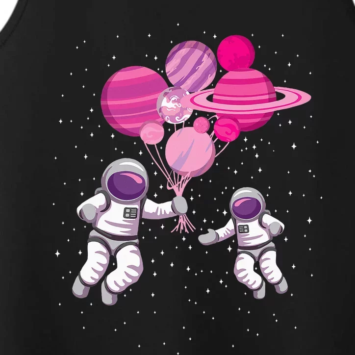 Space Exploration Cosmonaut Spaceman Alien Spaceship Performance Tank