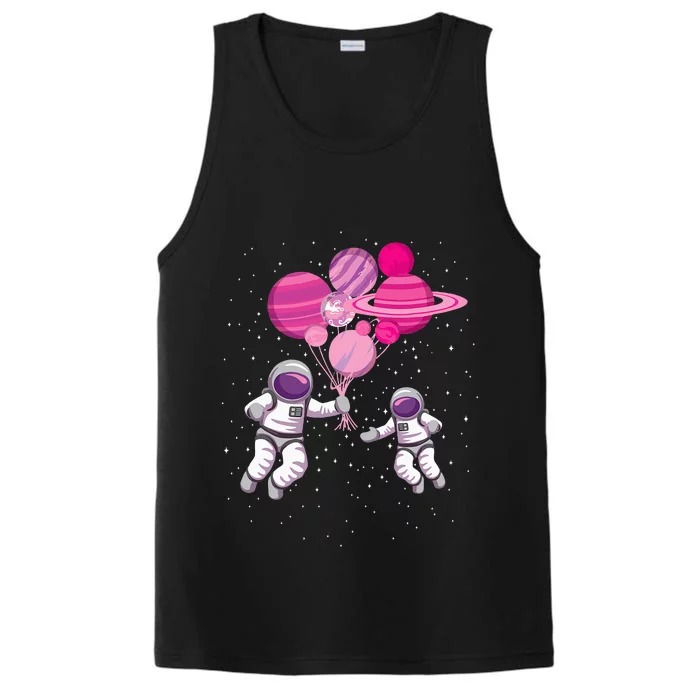 Space Exploration Cosmonaut Spaceman Alien Spaceship Performance Tank