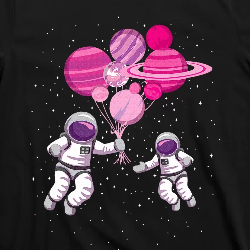 Space Exploration Cosmonaut SpaceMan Alien Spaceship T-Shirt