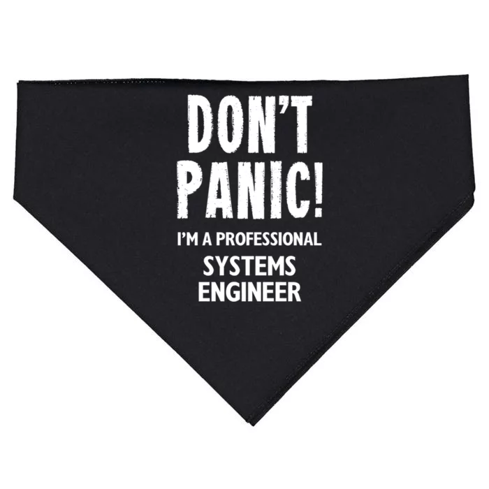 Systems Engineer Cool Gift USA-Made Doggie Bandana