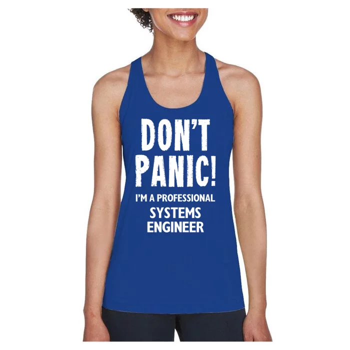 Systems Engineer Cool Gift Women's Racerback Tank