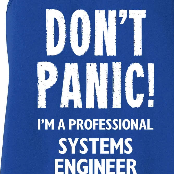 Systems Engineer Cool Gift Women's Racerback Tank