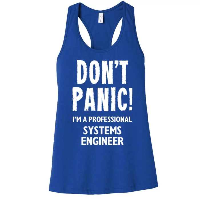 Systems Engineer Cool Gift Women's Racerback Tank