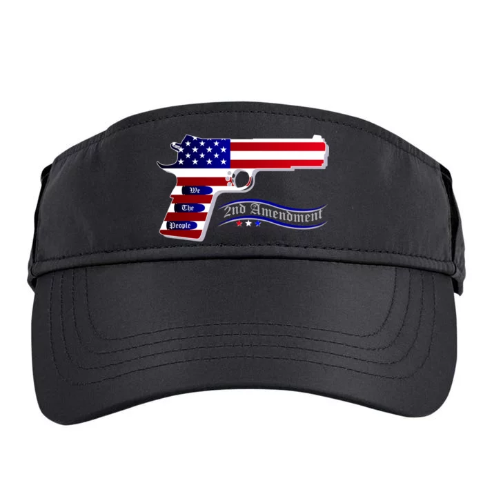 Second Amendment Support Hand Gun Adult Drive Performance Visor