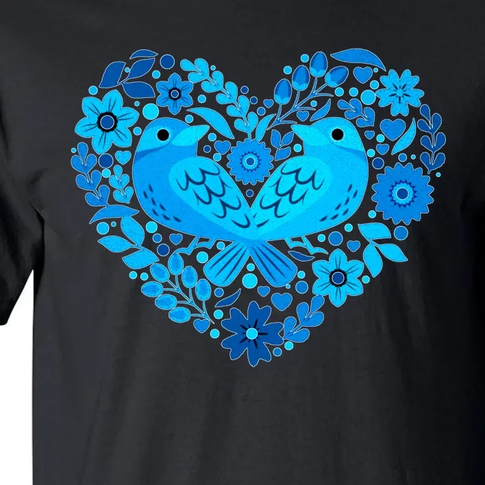 Secrets Blur Bird Heart Tall T-Shirt