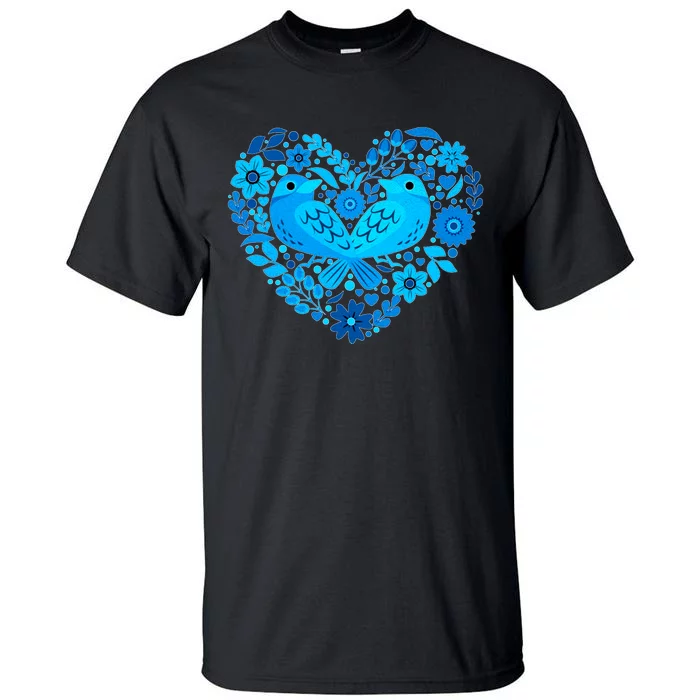 Secrets Blur Bird Heart Tall T-Shirt