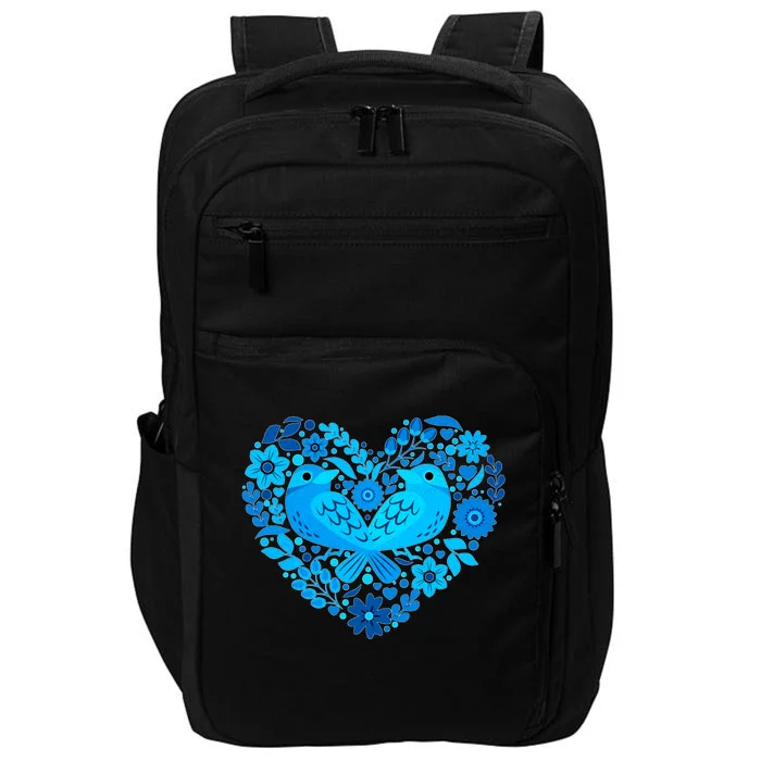 Secrets Blur Bird Heart Impact Tech Backpack