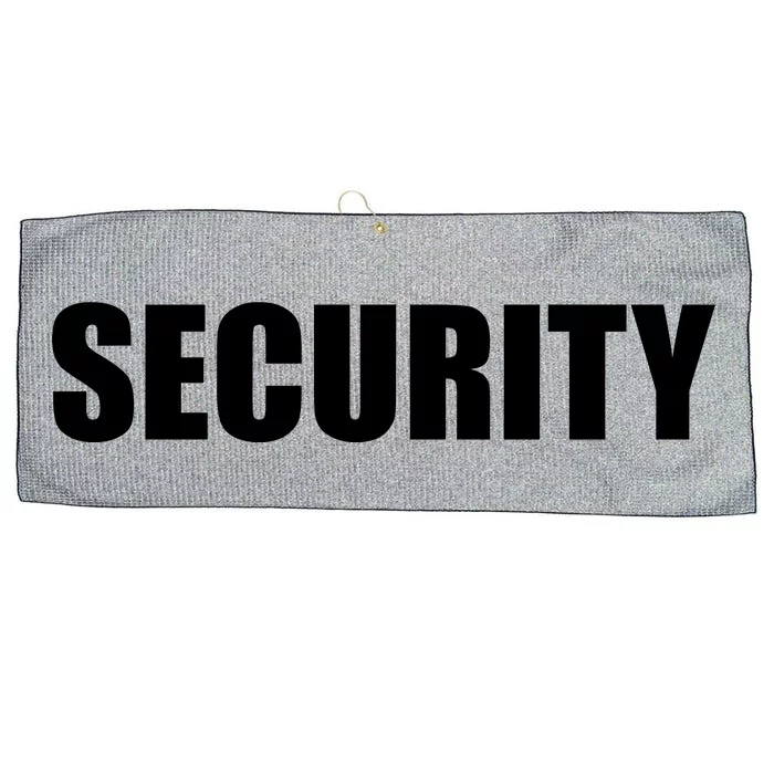 SECURITY Large Microfiber Waffle Golf Towel