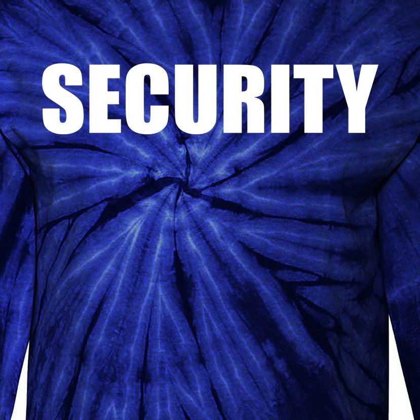 SECURITY Tie-Dye Long Sleeve Shirt