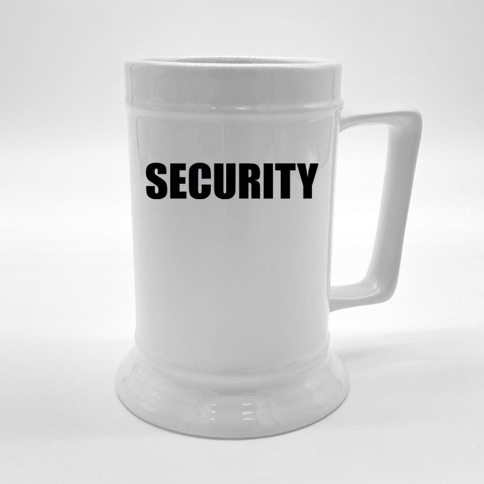 SECURITY Front & Back Beer Stein