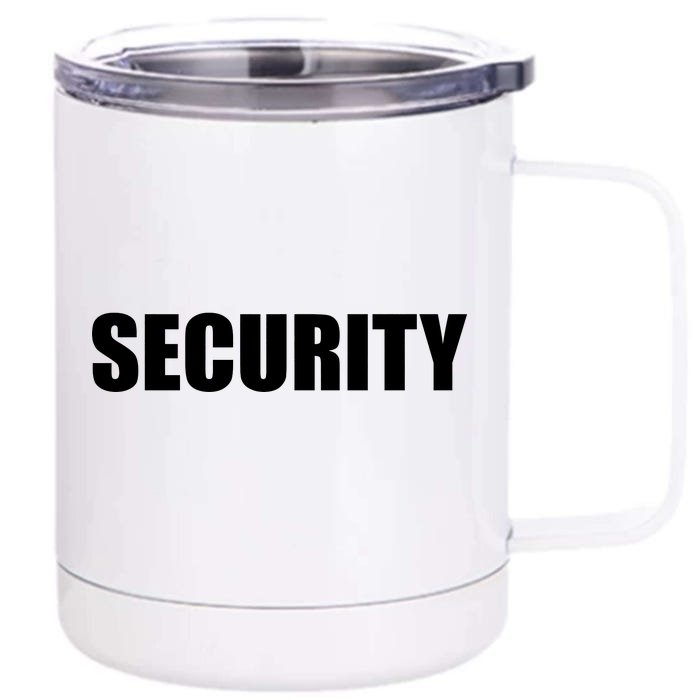 SECURITY Front & Back 12oz Stainless Steel Tumbler Cup