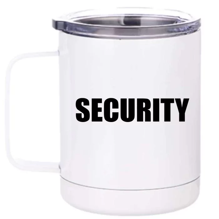 SECURITY Front & Back 12oz Stainless Steel Tumbler Cup