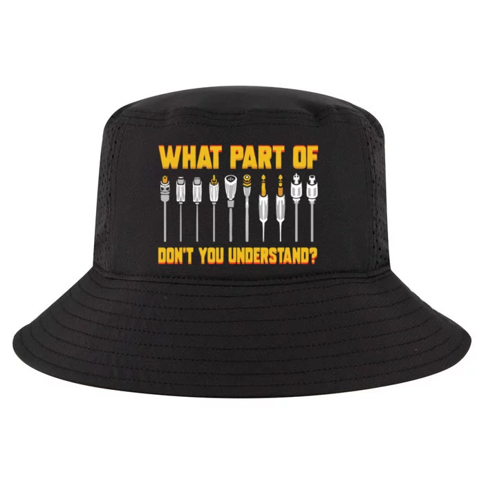 Sound Engineer DJ Audio Guy Music Production Engineering Cool Comfort Performance Bucket Hat