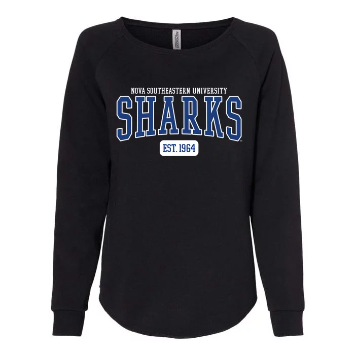 Sharks Est Date Gift Womens California Wash Sweatshirt