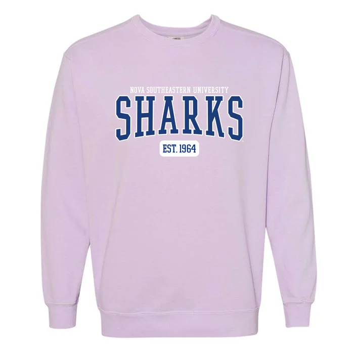 Sharks Est Date Gift Garment-Dyed Sweatshirt