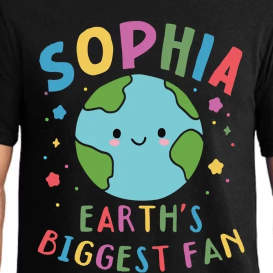 Sophia Earth Day 2024 Cute Name Personalized Cool Gift Pajama Set