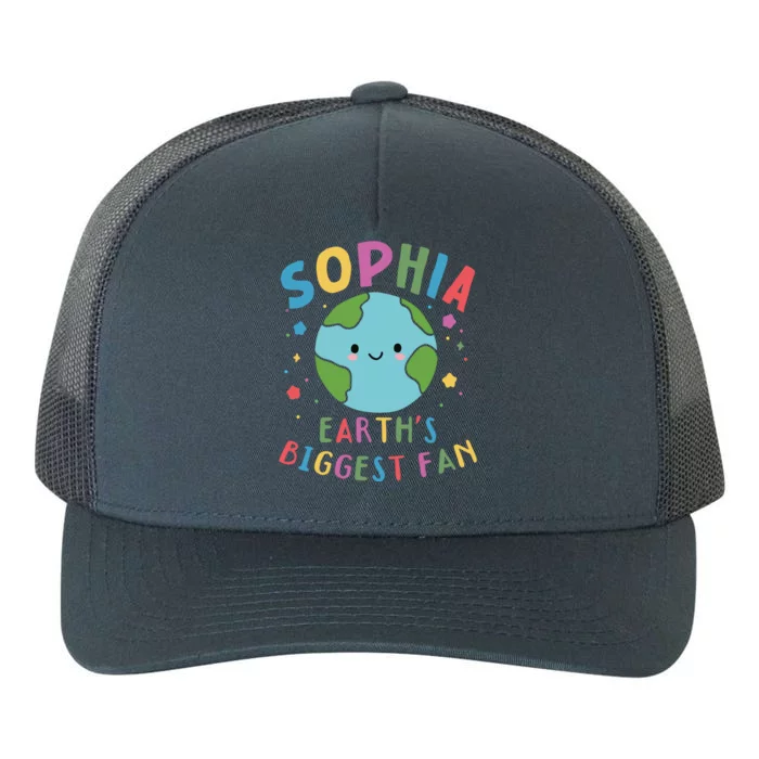 Sophia Earth Day 2024 Cute Name Personalized Cool Gift Yupoong Adult 5-Panel Trucker Hat