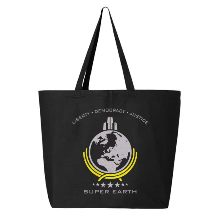 Super Earth Diving Into Hell For Liberty 25L Jumbo Tote