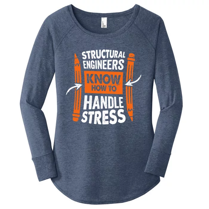 Structural Engineering Design For A Civil Engineer Women's Perfect Tri Tunic Long Sleeve Shirt