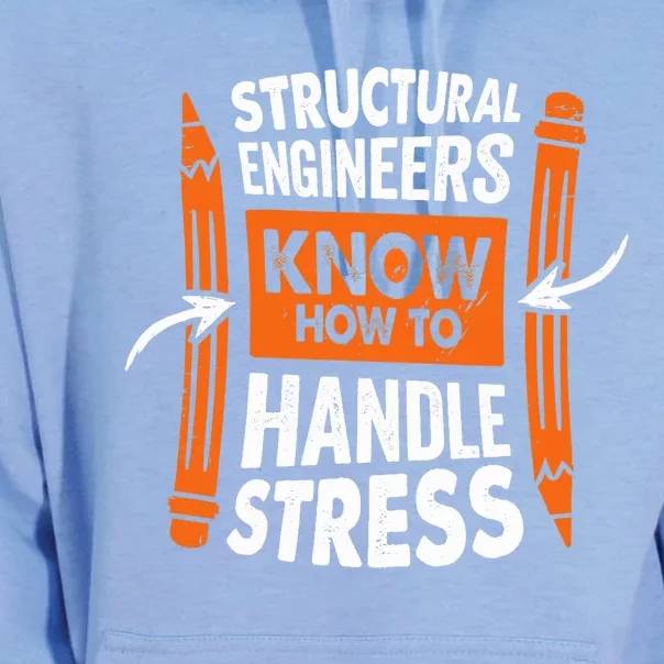 Structural Engineering Design For A Civil Engineer Unisex Surf Hoodie