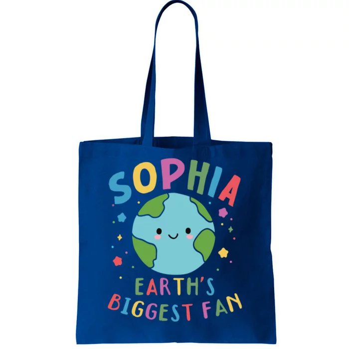 Sophia Earth Day 2024 Cute Name Personalized Gift Tote Bag