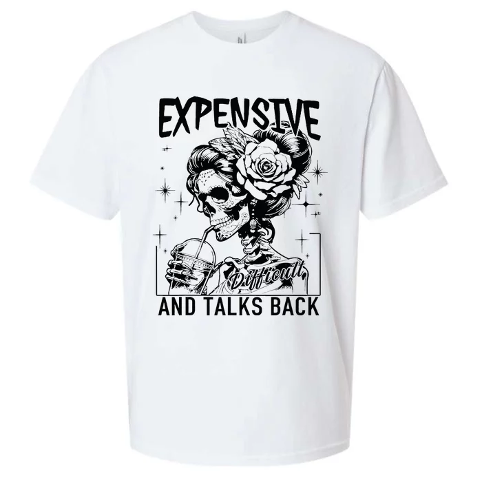 Skeleton Expensive Difficult And Talks Back MotherS Sueded Cloud Jersey T-Shirt