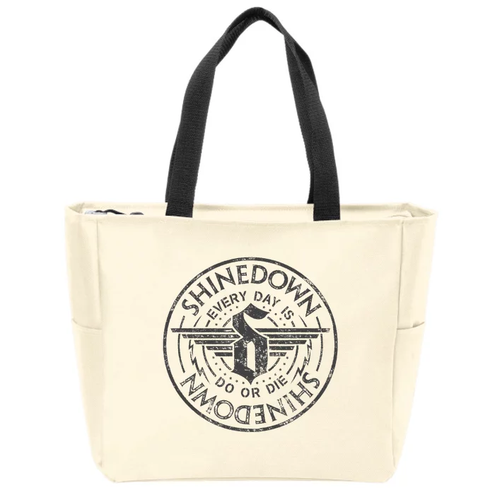 S.H.I.N.E.D.O.W.N Every Day Is Do Or Die Zip Tote Bag