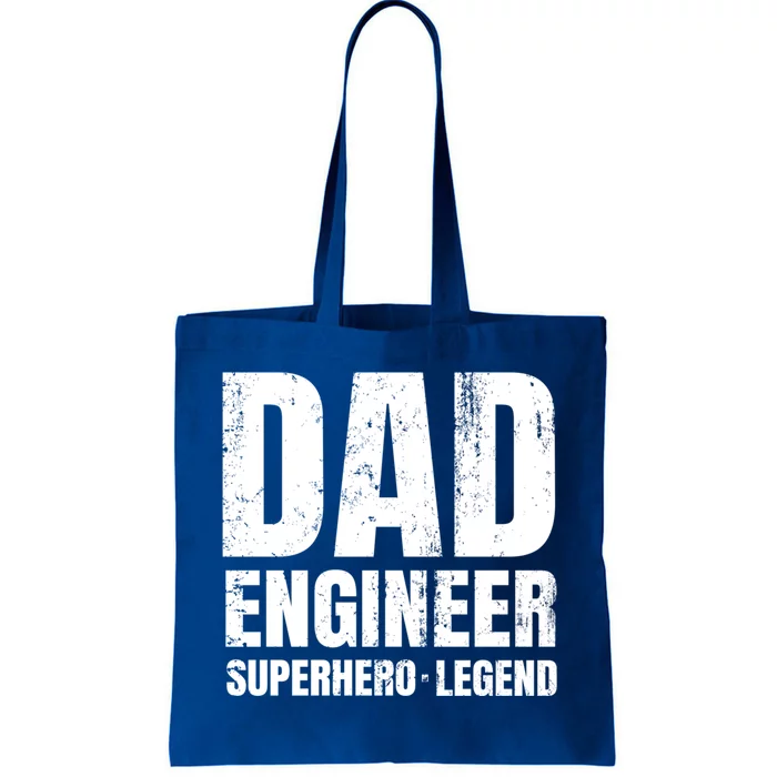 Superhero Engineer Dad Funny Gift Great Gift Tote Bag