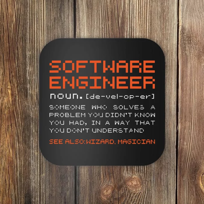 Software Engineer Developer Definition Programming Coaster