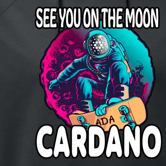 See You On the Moon Cardano Performance Fleece Hoodie