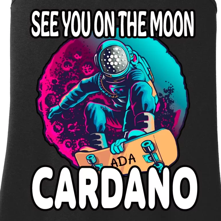 See You On the Moon Cardano Ladies Essential Tank