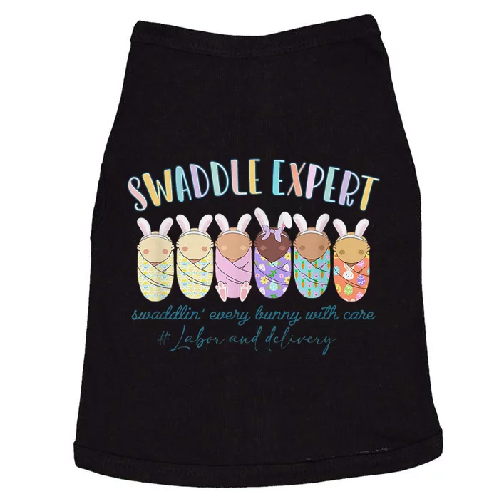 Swaddle Expert Easter Bunny Labor And Delivery Nurse Nicu Doggie Tank