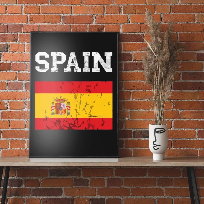 Spain Espana Espanol Spanish Flag Spain Trip Tourist Poster