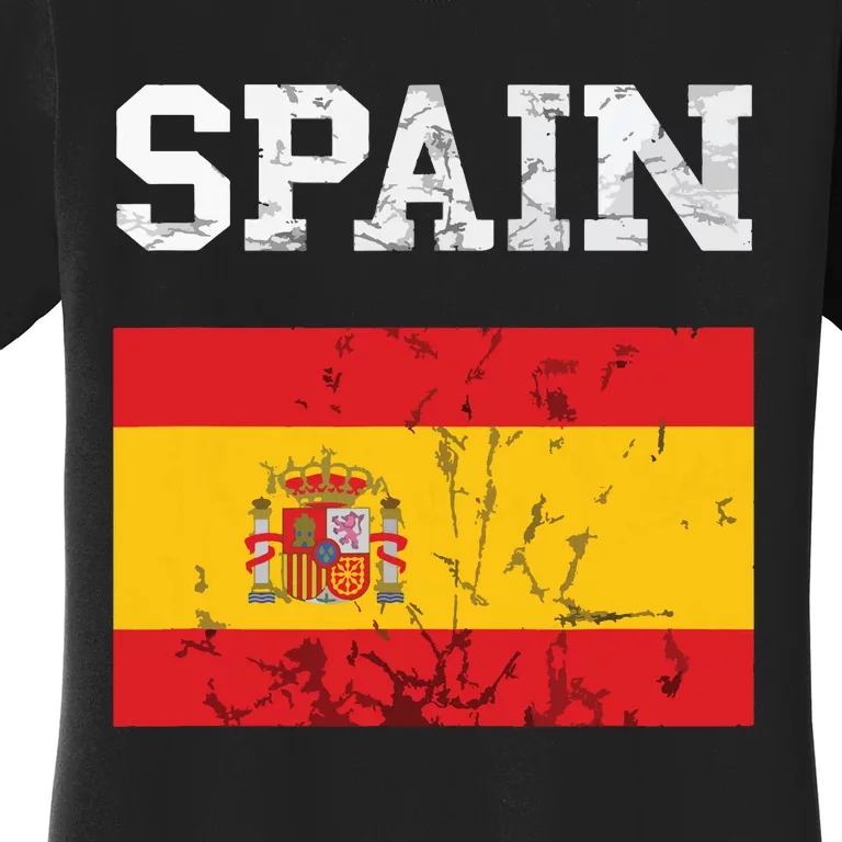 Spain Espana Espanol Spanish Flag Spain Trip Tourist Women's T-Shirt