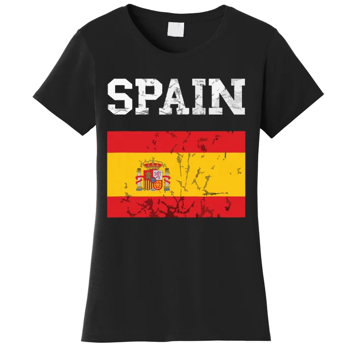 Spain Espana Espanol Spanish Flag Spain Trip Tourist Women's T-Shirt