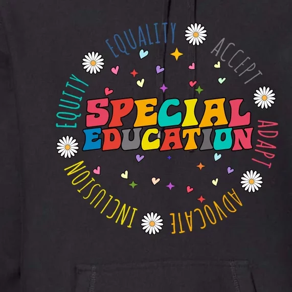 Special Education Equality Cute Premium Hoodie