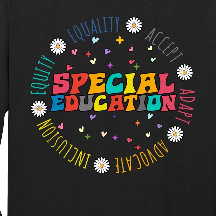 Special Education Equality Cute Tall Long Sleeve T-Shirt