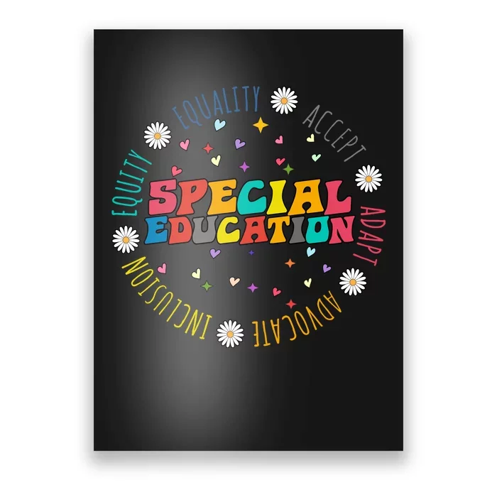 Special Education Equality Cute Poster