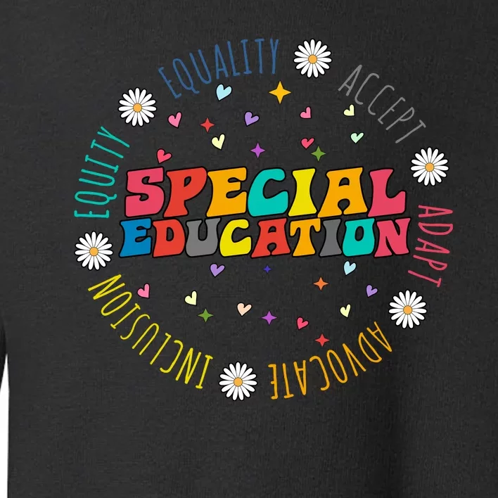 Special Education Equality Cute Toddler Sweatshirt